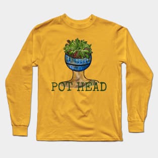 Venus Flytraps Pot Heads Plant Lady Long Sleeve T-Shirt